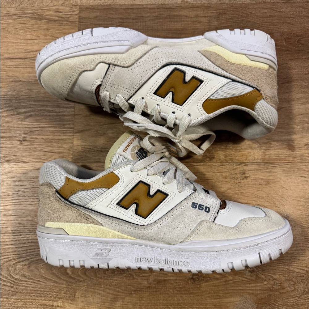 New Balance Women's 550 Sea Salt Tobacco - Picture 3 of 13